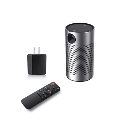 854*480 작은 와이파이는 피코 프로젝터 금속의 HD DLP 프로젝터 4400maH 배터리를 아프게 합니다