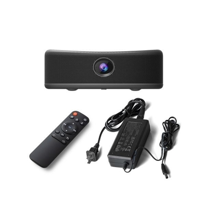 USB 플러그 검정색과 금속성 본래 4k 현명한 휴대용 프로젝터