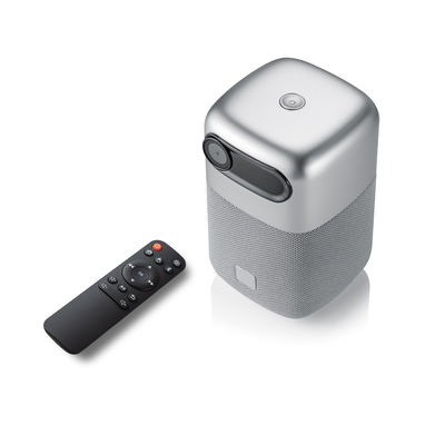 Android9.0 집 DLP 프로젝터 100 안시 루멘 프로젝터는 10000mAh 배터리에서 설립됩니다