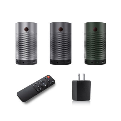 HDMI USB 포트와 70 루멘 가지고 다닐 수 있는 DLP 피코 프로젝터